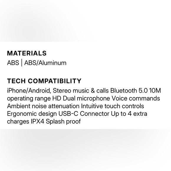 NFS MyKronoz ZEBUDS Premium Silver NIB Wireless Bluetooth In-Ear Headphones - Picture 6 of 16